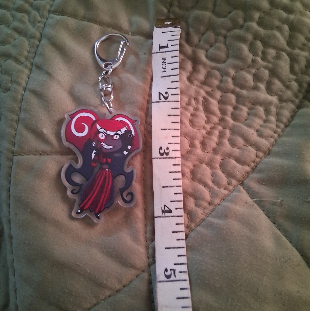 Unoffical Hazbin Hotel Velvette Keychain